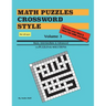 Math Puzzles Crossword Style Volume 3