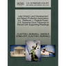 Lake Ontario Land Development and Beach Protection Association, Inc., Petitioner, V. Federal Power U.S. Supreme Court Transcript of Record with Suppor