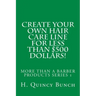 Create Your Own Hair Care Line With Less Than $500 Dollars!