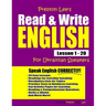 Preston Lee's Read & Write English Lesson 1 - 20 For Ukrainian Speakers