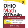 Ohio State Test Prep: 5th Grade Math Practice Workbook and Full-length Online Assessments: OST Study Guide