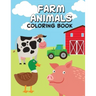 Farm Animals Coloring Book: Children's Coloring Book: Farm Animals
