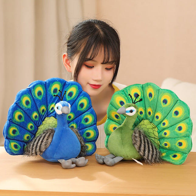 Soft Bird Peacock Plushies (3 Colors) by Subtle Asian Treats