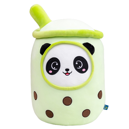 Panda Bubble Tea Cup Plushies (3 Colors, 4 Sizes) by Subtle Asian Treats