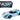 1966 Ford GT 40 MK II RHD (Right Hand Drive) #1 Light Blue Miles - Hulme Le Mans 1/18 Diecast Model Car by Shelby Collectibles