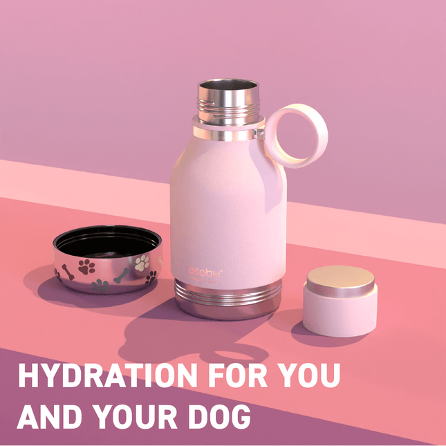 Pink Dog Bowl Bottle by ASOBU®