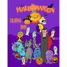 Halloween Coloring Book: Halloween zombie coloring book for Adults and Kids Stress Relieve and Relaxation, Halloween Fantasy Creatures, ... Adu