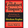 The Conduct of Inquiry: Methodology for Behavioural Science