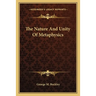 The Nature And Unity Of Metaphysics