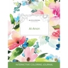 Adult Coloring Journal: Al-Anon (Sea Life Illustrations, Pastel Floral)