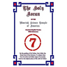 Holy Koran of the Moorish Science Temple of America Standard English Version
