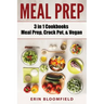 3 in 1 Cookbooks: Meal Prep, Crockpot, & Vegan