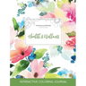 Adult Coloring Journal: Health & Wellness (Mythical Illustrations, Pastel Floral)
