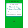 A Portrait of the Artist as a Young Man: Text, Criticism, and Notes