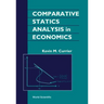 Comparative Statics Analysis in Economics