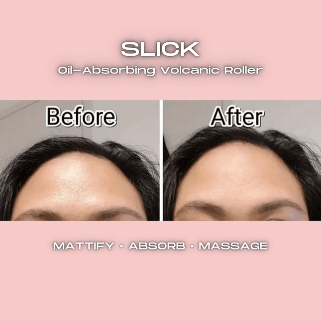 Slick Oil Absorbing Volcanic Roller [Removes Oil & Shine] by Dreambox Beauty