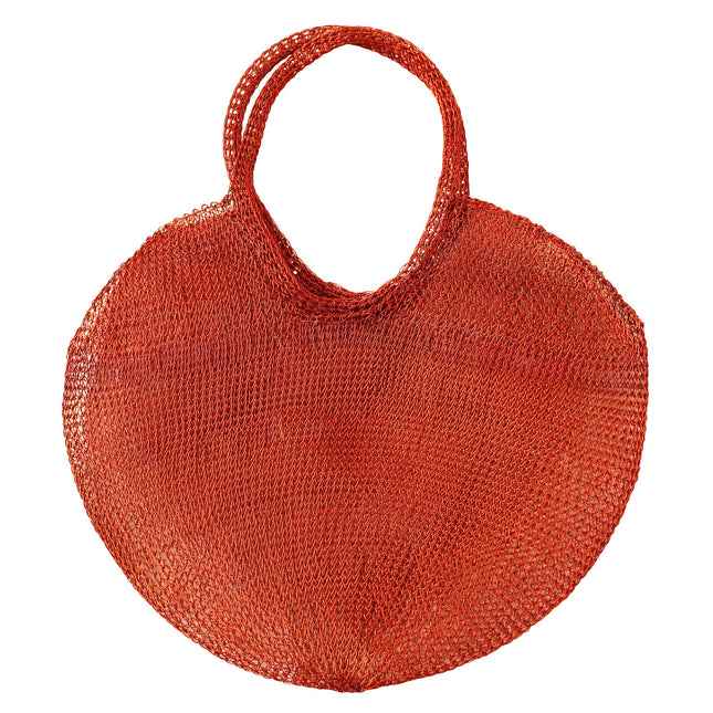 SOL Mesh Wire Tote Bag in Copper by BrunnaCo
