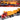 Peterbilt 379 Dump Truck Red and Wheel Loader Yellow with Flatbed Trailer "Long Haul Truckers" Series 1/32 Diecast Model by New Ray