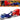 Peterbilt Model 335 Tow Truck Blue and Peterbilt Model 387 Cab Red Set of 2 Pieces 1/43 by New Ray