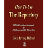 How To Use The Repertory