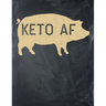 Keto AF: Macros and Meal Tracking, Monthly, 90 Days, Yearly Keto Day Tracker, Track Your Progress and Accomplished Goals
