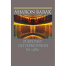 Purposive Interpretation in Law