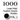 1000 Large Print Number Search Puzzles - Volume 2
