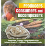 Producers, Consumers and Decomposers Population Ecology Encyclopedia Kids Science Grade 7 Children's Environment Books