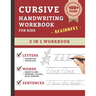 Cursive Handwriting Workbook For Kids Beginners: Cursive Handwriting Practice Book For Kids Grade 1-5 3 in 1 Learning Cursive Handwriting Workbook for