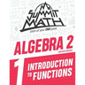 Summit Math Algebra 2 Book 1: Introduction to Functions
