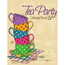 Tea Party Coloring Book