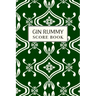 Gin Rummy Score Book: 6x9, 110 pages, Keep Track of Scoring Card Games Green