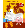 Summer Brain Quest: amazing wordsearch puzzle books ( with solutions )
