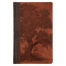 KJV Bible Giant Print Standard-Size (Faux Leather Hardcover, Brown Tree)