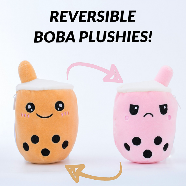 Reversible Boba Plushie by Subtle Asian Treats
