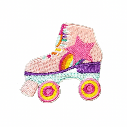 Rainbow Roller Skate Patch by Quirky Crate