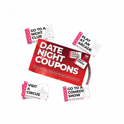 Gift Republic - 100 Date Night Coupons by Quirky Crate