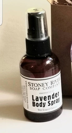 Spray Bottle with essential oils  or natural oils  2 oz by Stoney River Soap
