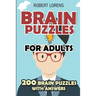 Brain Puzzles for Adults: Area Division Puzzles - 200 Brain Puzzles with Answers