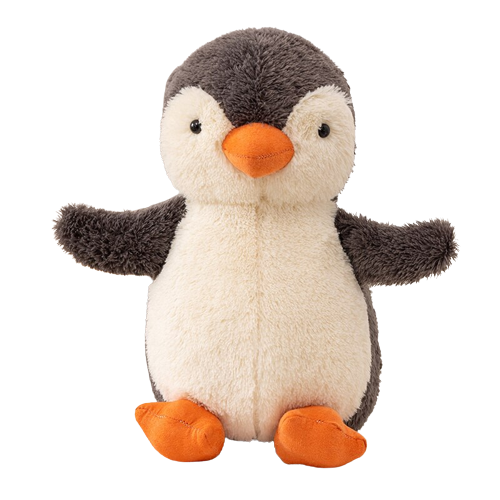 Happy Fluffy Penguin Plushies (3 Sizes) by Subtle Asian Treats