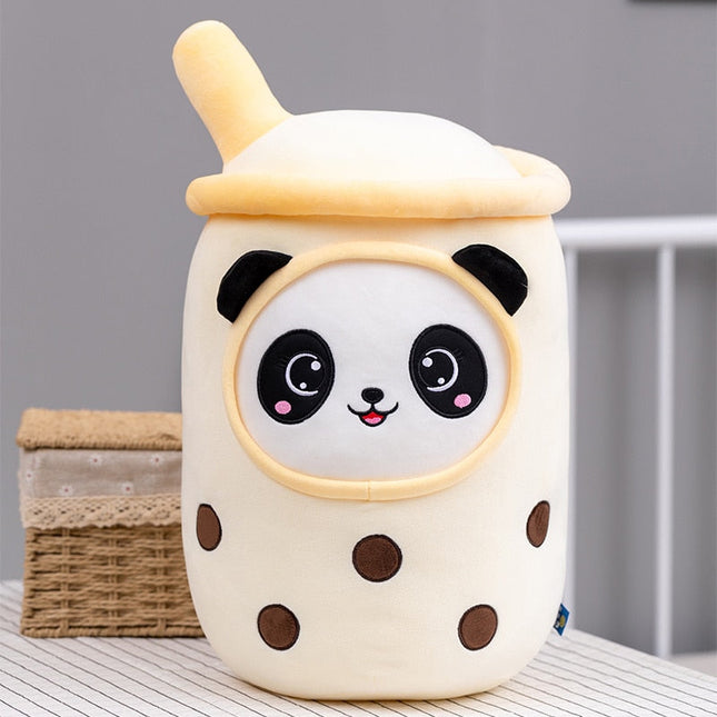 Panda Bubble Tea Cup Plushies (3 Colors, 4 Sizes) by Subtle Asian Treats