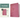NLT Personal Size Giant Print Bible, Filament Enabled Edition (Red Letter, Leatherlike, Peony Pink)
