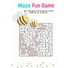 Maze Fun Game: 50 Maze Games Puzzles for Boys & Girls, Age 6+, Large Print, 1 Game Per Page