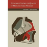 Economic Control of Quality Of Manufactured Product