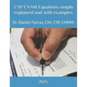 CSP EXAM Equations simply explained and with examples