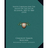 South Carolina And The South On The Eve Of Secession, 1852 To 1860 (1919)