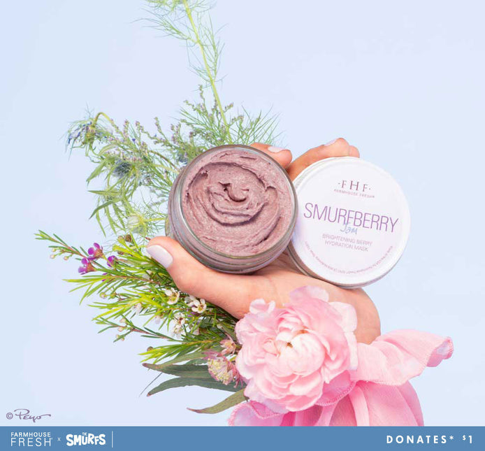 Smurfberry Jam by FarmHouse Fresh skincare