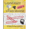 200+ Large Print Word Search Puzzles for Adults: Word Search Book for Adults Large Print with 200 Puzzles with Solutions - 8.5x11 inches / 256 pages