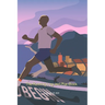The Running Log and Plan Book: Running Log Books, Running Journal, Running Training Diary, Track Distance, Date, Time, Pace, HR, Rest HR, Run Type, Sh