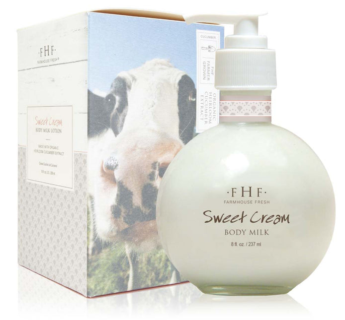 Sweet Cream Body Milk Lotion - Pump Top by FarmHouse Fresh skincare